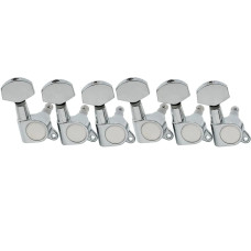 MX1342CR-6 Колки для гитары 6п, хром, Musiclily
