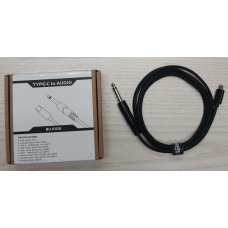 BUJ005(1.5m) Кабель акустический Type-C-6.35мм, 1.5м, Soundking