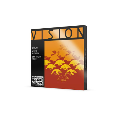 THOMASTIK Violine VI100 Vision 1/4 mittel Saiten Satz, струны для скрипки 1/4