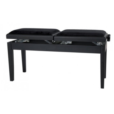 GEWA Piano bench Deluxe Double Black highgloss банкетка для пианино двойная