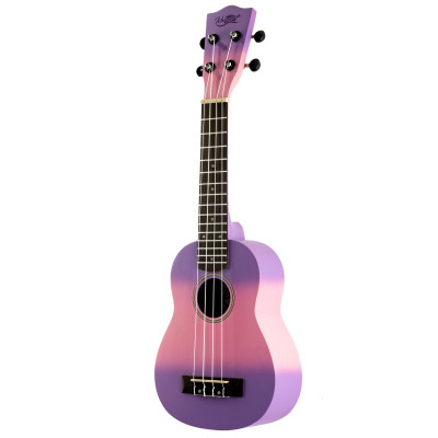 Kaimana UK-21 PKP Укулеле сопрано, цвет розово-фиолетовый