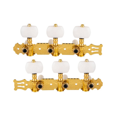 AO-020V1P Комплект колковой механики на планке, позолоченный, Alice