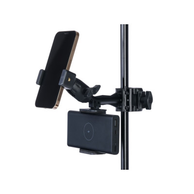 XLT1206B Держатель мобильного телефона и внешнего аккумулятора, на стойку, Superfix