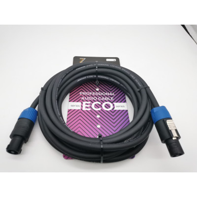 E26-Sp-Sp-0900-0 Кабель Speacon-Speacon 9м, ZZcable