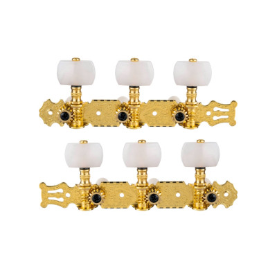 AO-020B1P Комплект колковой механики для классической гитары, позолоченный, Alice