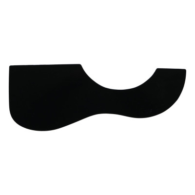 376A-LG-BLK Защитная накладка для акустической гитары, большая, черная, D'Andrea