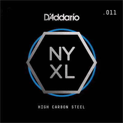 NYS011 NYXL Отдельная струна для гитары, сталь, .011, D'Addario