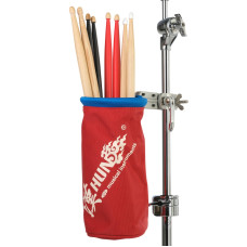 10506002 ST-1 RED Держатель (чехол) для барабанных палочек на стойку, красный, HUN