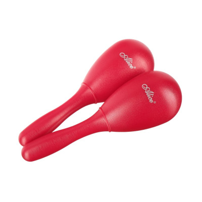 A043SE Маракасы пластиковые 2шт, большие, различные цвета, Alice