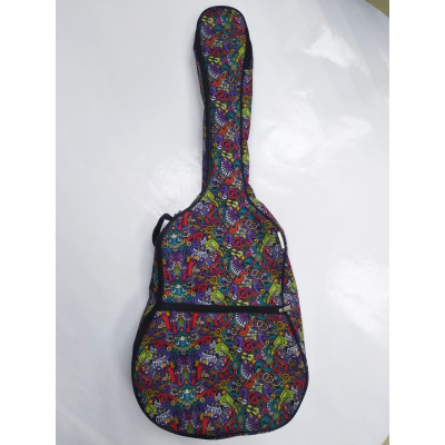 MZ-ChGD-1/1muz Чехол для гитары дредноут, ткань "музыка", MEZZO