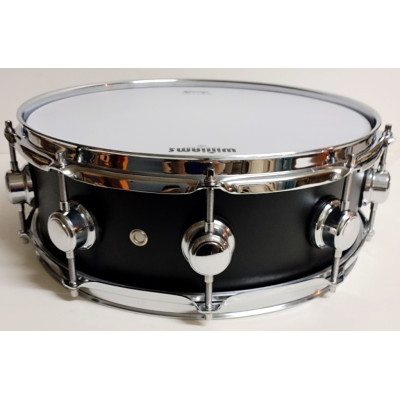 MBb-m-1405-10-BK Малый барабан 14х5", береза, черный, Мастерская Бехтеревых