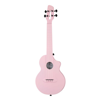 SQ-U-PK Укулеле концертный, карбон, розовый, Foix