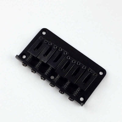 BN003-BK Бридж (струнодержатель), черный, Paxphil