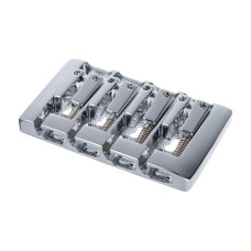 BB104-CR Бридж (струнодержатель) для бас-гитары, хром, Paxphil