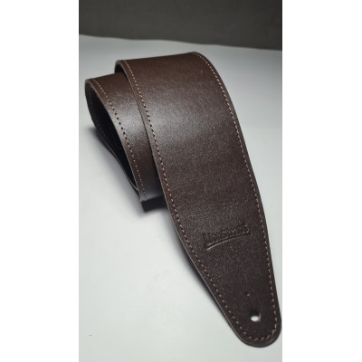 LS.C.003 Ремень для гитары, кожаный, коричневый, LionStraps