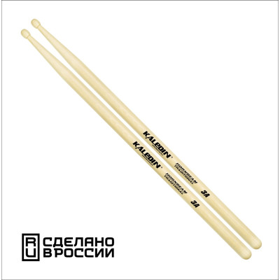 7KLHB3A 3A Барабанные палочки, граб, деревянный наконечник, Kaledin Drumsticks