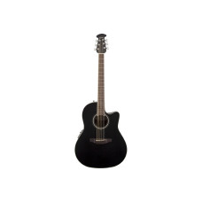 Ovation CS24-5 Celebrity Standard Mid Cutaway Black электроакустическая гитара с вырезом