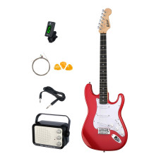 BST-KIT-RD Электрогитара с комбоусилителем и аксессуарами, красная, Belcat