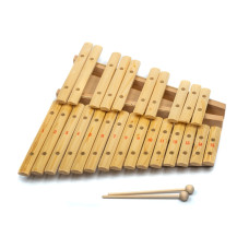 MS-K1-KS-11 Ксилофон хроматический, 25 пластин, Ля-мажор, Мастерская Сереброва