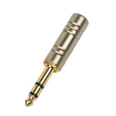 XLINE Cables RCON JACK S 09 Разъем Jack 6.3 стерео кабельный никель