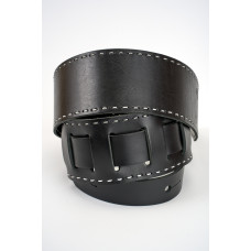 GS7102-BK Ремень для гитары, кожаный, черный, Root Note GS7102-BK Ремень для гитары, кожаный, черный, Root Note