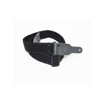 FL10031CD CottonDrive Ремень для гитары, черный, Fidel