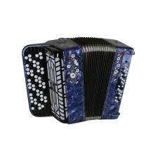 BN-46-BL Баян ученический "Тула" 77/46х37-II, синий, Тульская Гармонь