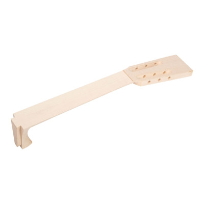 AW-190042 Гриф без вставки фрезерованный смешанный распил, Клен, Акустик Вуд