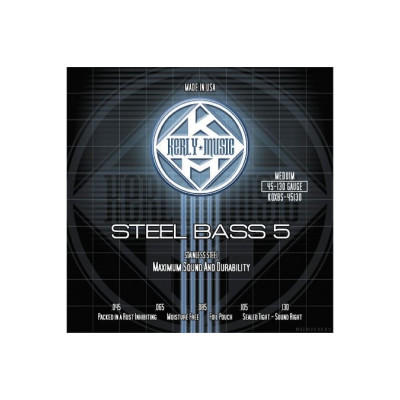 Kerly KQXBSF-45130 Stainless Steel Flat Wound Tempered