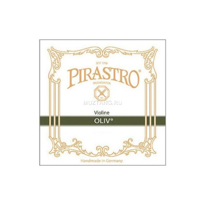 Струна E для скрипки PIRASTRO Oliv 311121 4/4, среднее натяжение