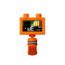 WST-570Li-OR Тюнер на прищепке, аккумуляторный, оранжевый, Cherub