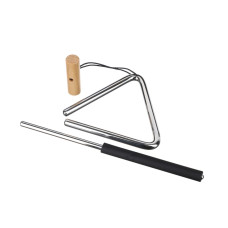NINO550 Треугольник 4" со шнурком и ручкой, Nino Percussion