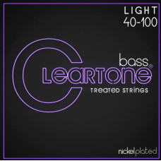 6440 Комплект струн для бас-гитары, никелированные, с покрытием, 40-100, Cleartone