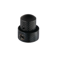 NC002-BK Ручка потенциометра, двойная, черная, Paxphil