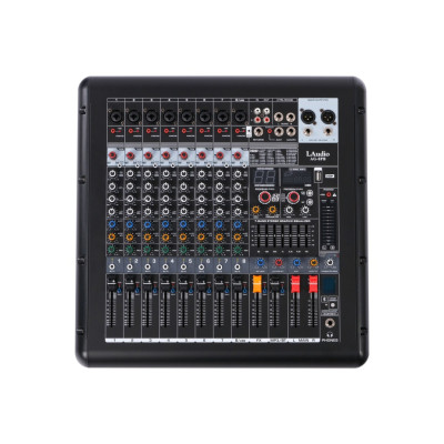 AG-8PB Активный  Микшерный пульт, 8 каналов, серия PRO, LAudio