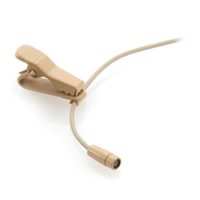 JTS CM-125iF Микрофон петличный, миниатюрный, 50-18000Гц, 4P Mini XLR, цвет: бежевый