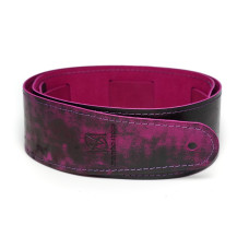 MB6061-130-3 Ремень для гитары, кожаный, розовый лофт, Mamba straps