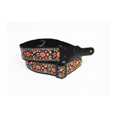 FL4020JD Retro Jacquard Ремень для гитары, жаккард, орнамент, Fidel