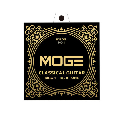 MC43 Комплект струн для классической гитары, нейлон/посеребренная медь, Moge