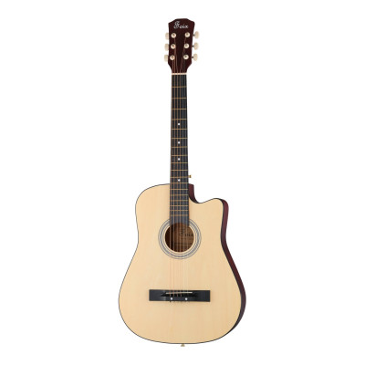 FFG-38C-NA-M Акустическая гитара, с вырезом, цвет натуральный, Foix