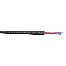 FC234BK-100 Кабель микрофонный балансный, черный, 100м, Feby Cable