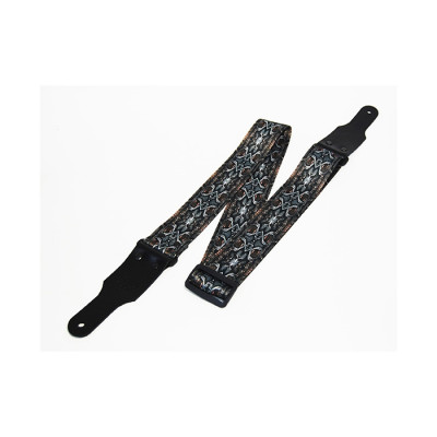 FL40211PA PolyArt Ремень для гитары, полиэфир, змея, Fidel