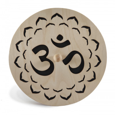 SS-OM-30-L Шум ручья "Ом" 30см, светлый, Shamanic