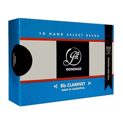 Gonzalez Reeds FOF Bb-Clarinet 3 трости для кларнета Bb 10 шт.