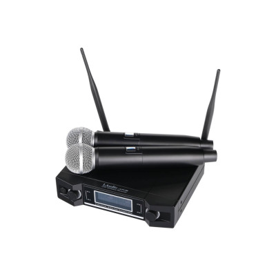 LS-P3-2M Двухканальная вокальная радиосистема, 2 ручных передатчика, LAudio