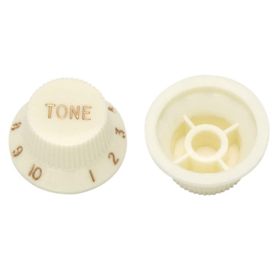 KPT14IV Ручка потенциометра, Tone, цвет слоновой кости, Paxphil