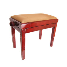 HY-PJ018B-GLOSS-DARK-MAHO Банкетка, темное красное дерево/коричневый, Rin HY-PJ018B-GLOSS-DARK-MAHO Банкетка, темное красное дерево/коричневый, Rin