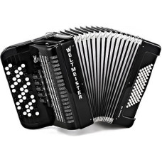 Romance602-II-72/60-BK Romance 602 Аккордеон кнопочный 60/72/II/3, черный, Weltmeister Romance602-II-72/60-BK Romance 602 Аккордеон кнопочный 60/72/II/3, черный, Weltmeister