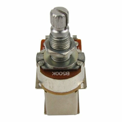 M291-2 Потенциометр громкости B500K (лин), Push/Pull, 2шт, Musiclily