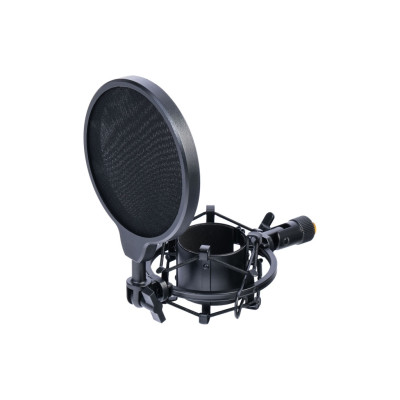 XMJ9BP1 Амортизатор для микрофона, с поп-фильтром, Superfix